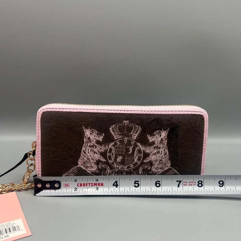 Juicy couture Scottie dogs large zip around wallet